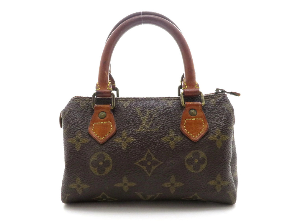 LOUIS VUITTON Speedy Handbag Monogram shoulder strap
